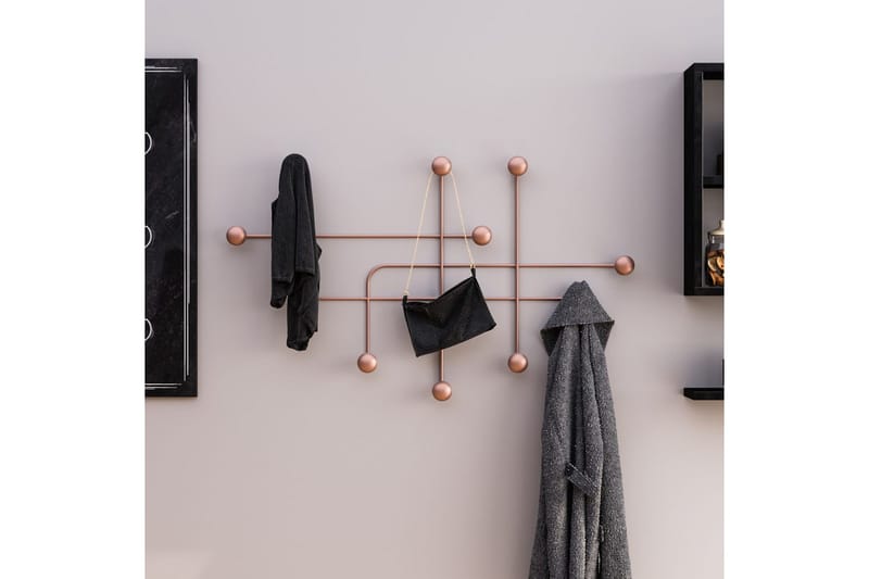 Metall Vegghook Australia Kobber - Kobber - Oppbevaring - Klesoppbevaring - Stumtjener