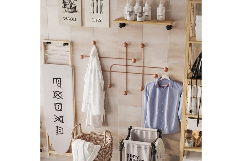 Metall Vegghook Australia Kobber - Kobber - Oppbevaring - Klesoppbevaring - Stumtjener