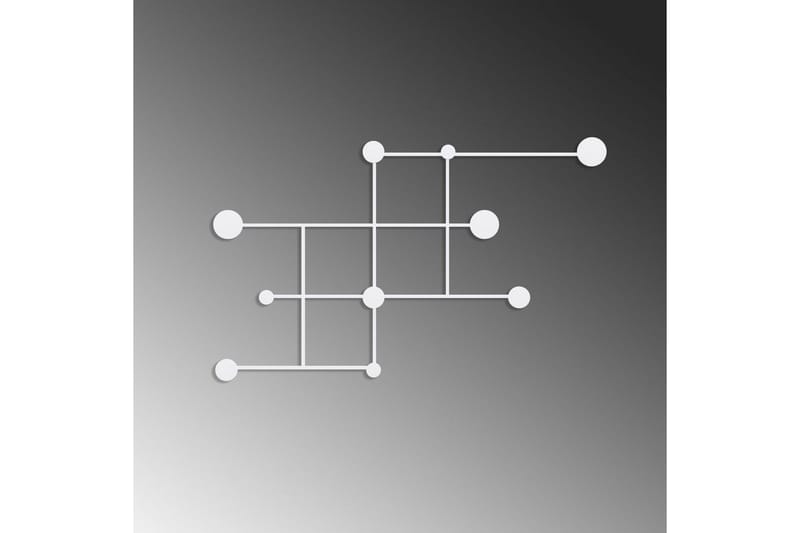 Metall Vegghook Colna Hvit - Hvit - Oppbevaring - Klesoppbevaring - Stumtjener