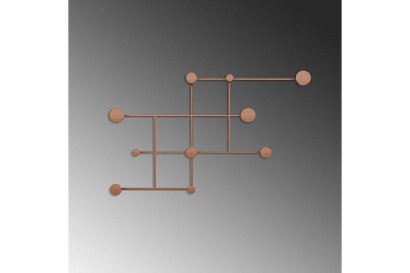 Metall Vegghook Colna Kobber - Kobber - Oppbevaring - Klesoppbevaring - Stumtjener