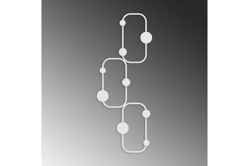 Metall Vegghook Dravos Hvit - Hvit - Oppbevaring - Klesoppbevaring - Stumtjener