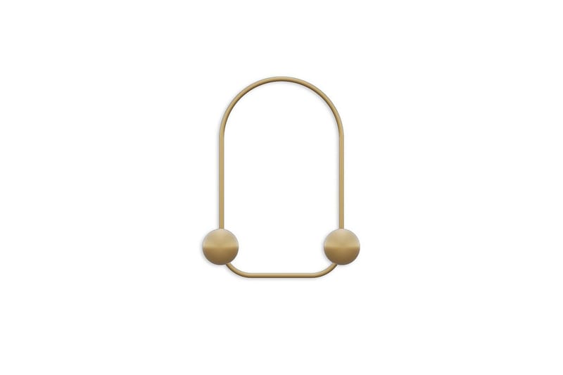 Metall Vegghook Frosk Gull - Gull - Oppbevaring - Klesoppbevaring - Stumtjener