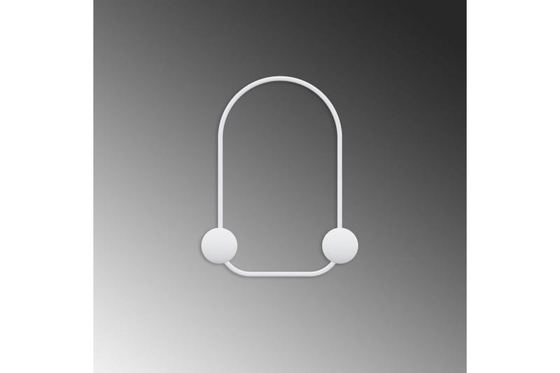 Metall Vegghook Frosk Hvit - Hvit - Oppbevaring - Klesoppbevaring - Stumtjener