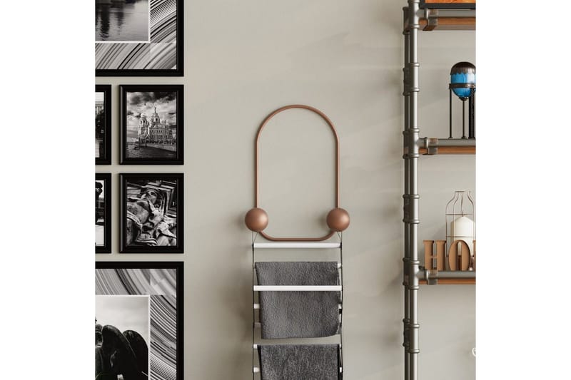 Metall Vegghook Frosk Kobber - Kobber - Oppbevaring - Klesoppbevaring - Stumtjener