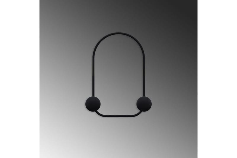 Metall Vegghook Frosk Svart - Svart - Oppbevaring - Klesoppbevaring - Stumtjener