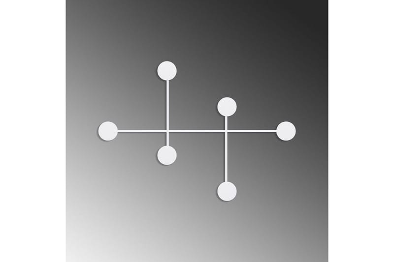 Metall Vegghook Inermis Hvit - Hvit - Oppbevaring - Klesoppbevaring - Stumtjener