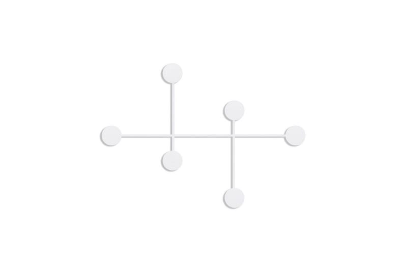 Metall Vegghook Inermis Hvit - Hvit - Oppbevaring - Klesoppbevaring - Stumtjener