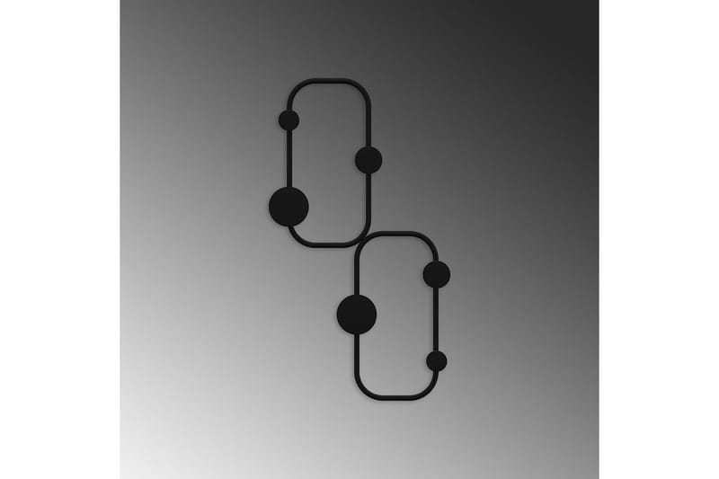 Metall Vegghook Marihøne Svart - Svart - Oppbevaring - Klesoppbevaring - Stumtjener