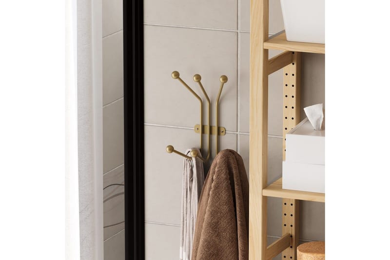 Metall Vegghook Maur Gull - Gull - Oppbevaring - Klesoppbevaring - Stumtjener