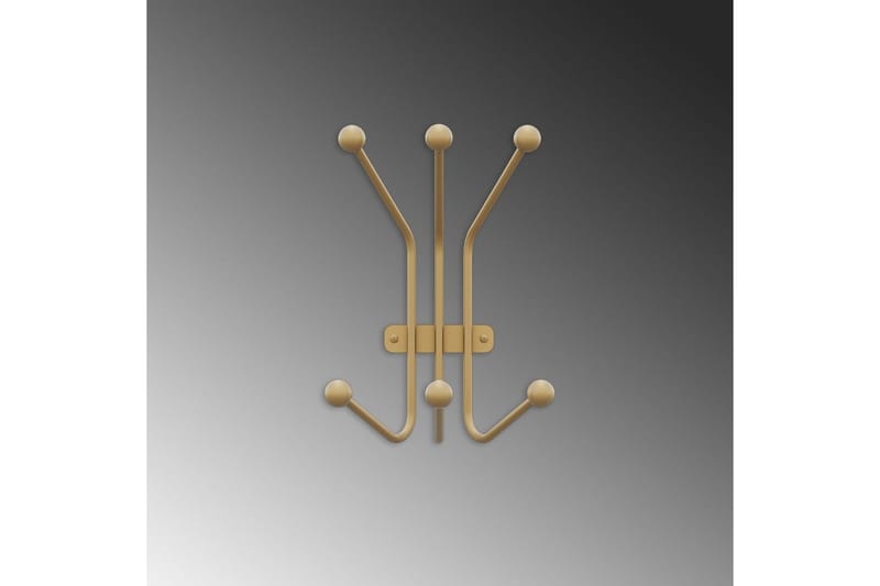 Metall Vegghook Maur Gull - Gull - Oppbevaring - Klesoppbevaring - Stumtjener