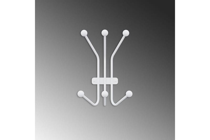 Metall Vegghook Maur Hvit - Hvit - Oppbevaring - Klesoppbevaring - Stumtjener