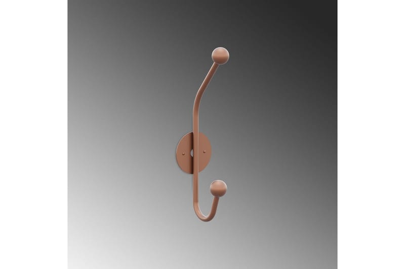 Metall Vegghook Neshorn Kobber - Kobber - Oppbevaring - Klesoppbevaring - Stumtjener