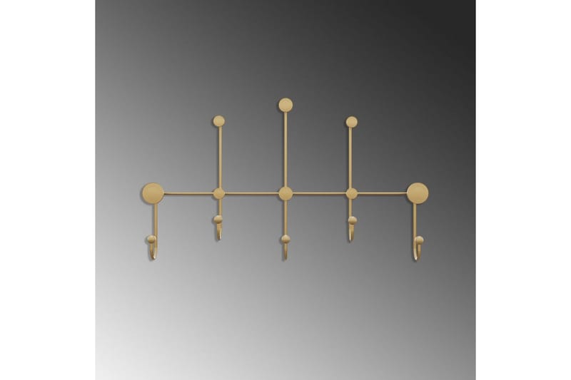 Metall Vegghook Ranjita Gull - Gull - Oppbevaring - Klesoppbevaring - Stumtjener