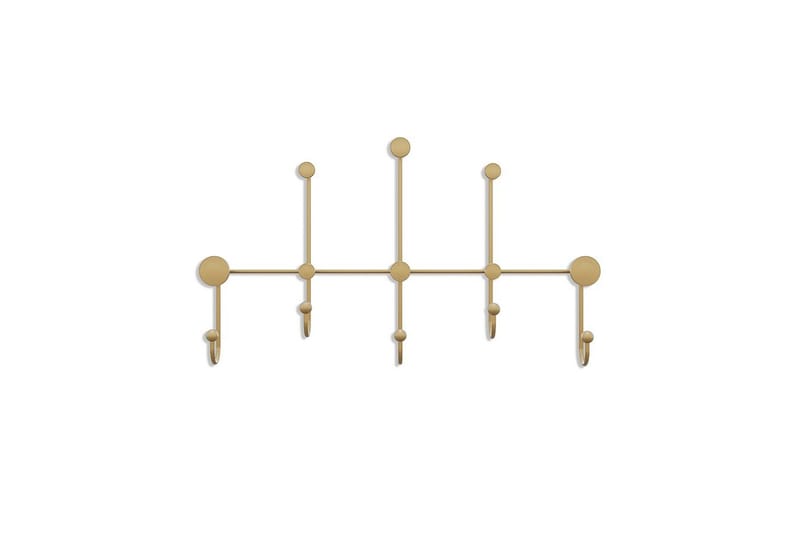 Metall Vegghook Ranjita Gull - Gull - Oppbevaring - Klesoppbevaring - Stumtjener