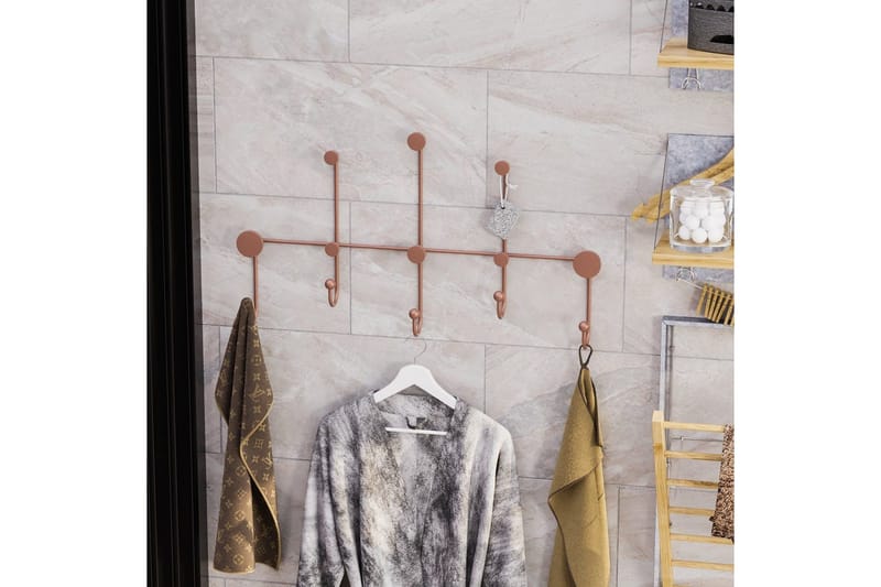 Metall Vegghook Ranjita Kobber - Kobber - Oppbevaring - Klesoppbevaring - Stumtjener