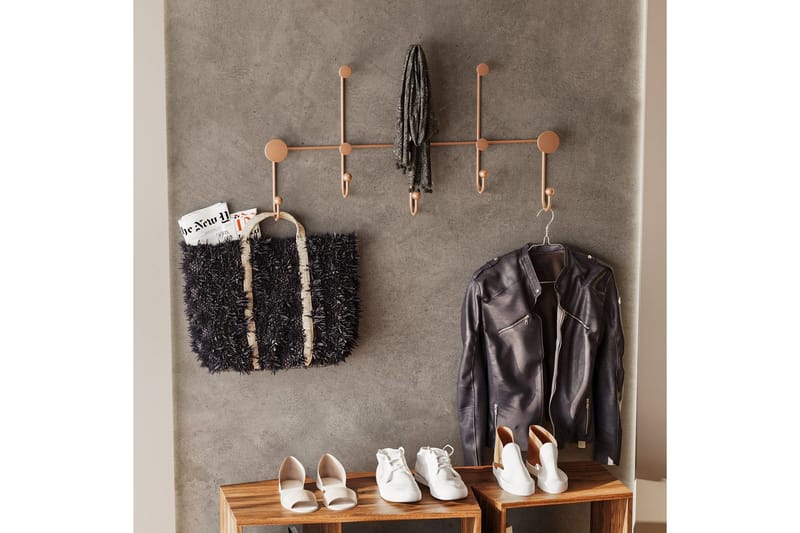 Metall Vegghook Ranjita Kobber - Kobber - Oppbevaring - Klesoppbevaring - Stumtjener