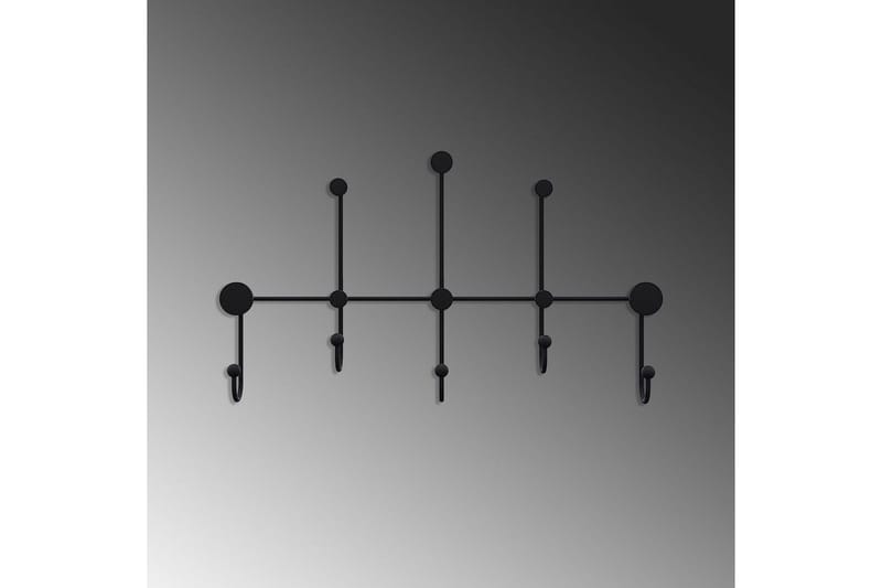 Metall Vegghook Ranjita Svart - Svart - Oppbevaring - Klesoppbevaring - Stumtjener