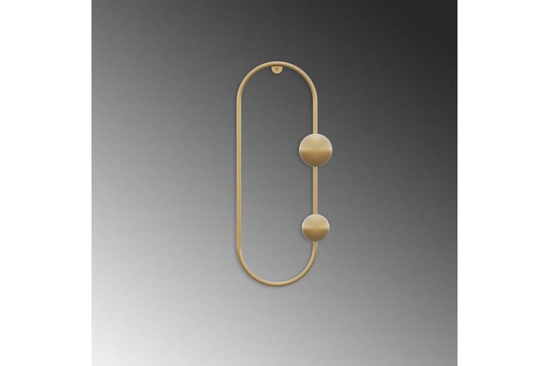 Metall Vegghook Sota Gull - Gull - Oppbevaring - Klesoppbevaring - Stumtjener