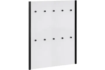 Plattpark Kleshenger 75x100 cm - Hvit/Svart - Oppbevaring - Klesoppbevaring - Stumtjener