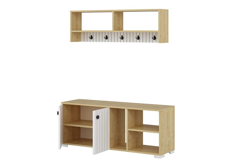Rinorea Kleshengere 120x51,6 cm - Hvit - Oppbevaring - Klesoppbevaring - Stumtjener