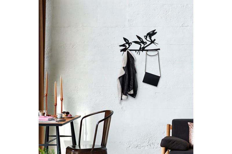 Salcuta Kleskroker 52x32 cm - Svart - Oppbevaring - Klesoppbevaring - Stumtjener