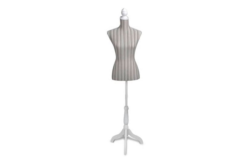 Skredderbyste dame lin med striper - Oppbevaring - Klesoppbevaring - Stumtjener - Stumtjener