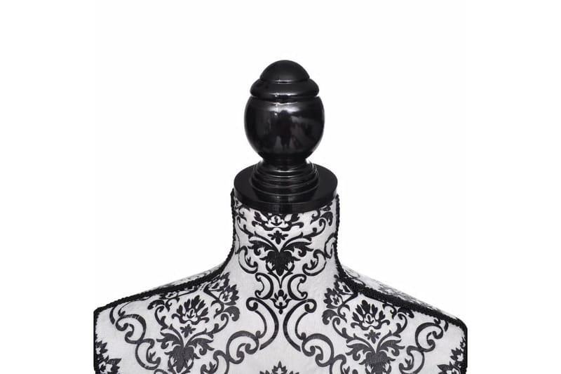 Skredderbyste dame svart hvit - Oppbevaring - Klesoppbevaring - Stumtjener - Stumtjener