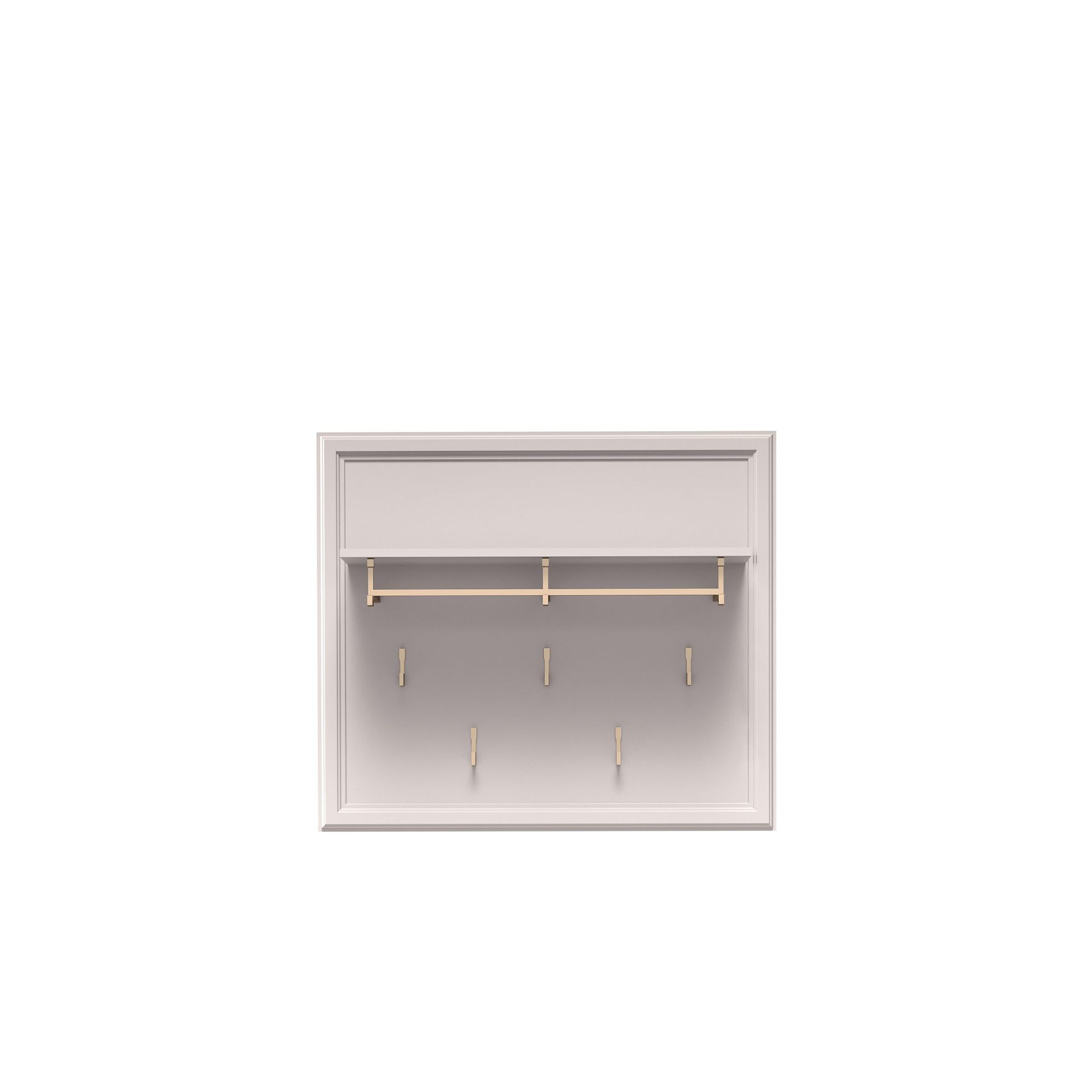 Zeylor vegghylle 100 cm - beige