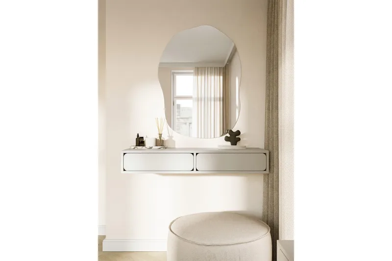 Marinport Veggskap 110 cm - Beige - Oppbevaring - Vegghengt oppbevaring