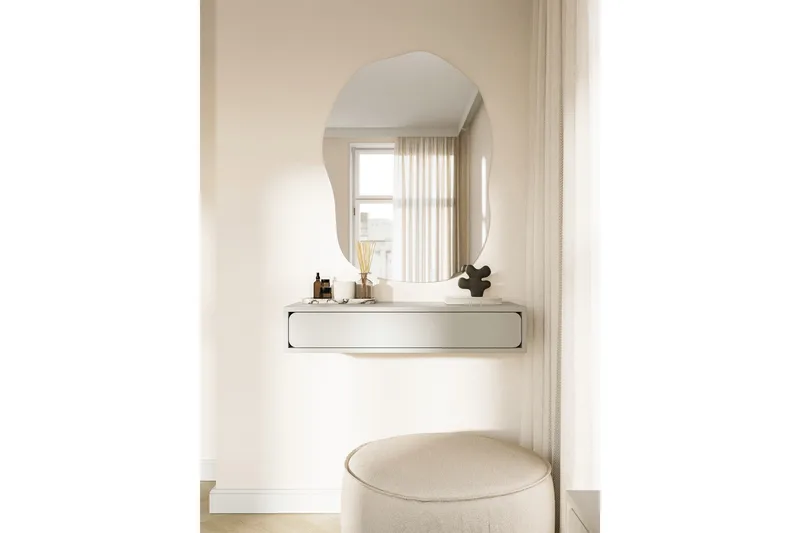 Marinport Veggskap 90 cm - Beige - Oppbevaring - Vegghengt oppbevaring