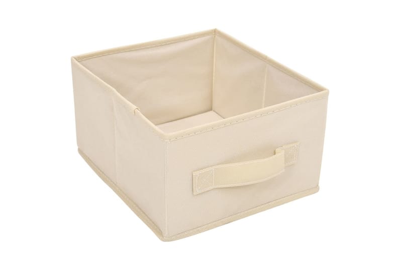 beBasic Oppbevaringsskap med 6 skuffer 55x29x55 cm kremhvit stål - Krem - Oppbevaring - Oppbevaring til småting - Oppbevaringsbokser
