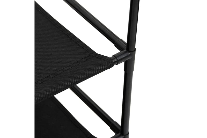 beBasic Oppbevaringsskap med 6 skuffer 55x29x55 cm svart stål - Svart - Oppbevaring - Oppbevaring til småting - Oppbevaringsbokser