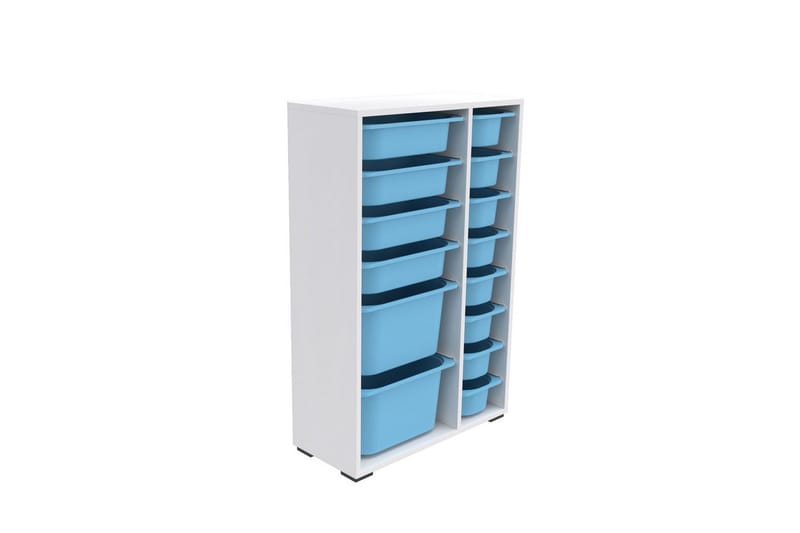 Flerbruks Kapasitetskap Kjerne (69,5 x 109 x 30 cm) Blå - Blå - Oppbevaring - Oppbevaring til småting - Oppbevaringsbokser