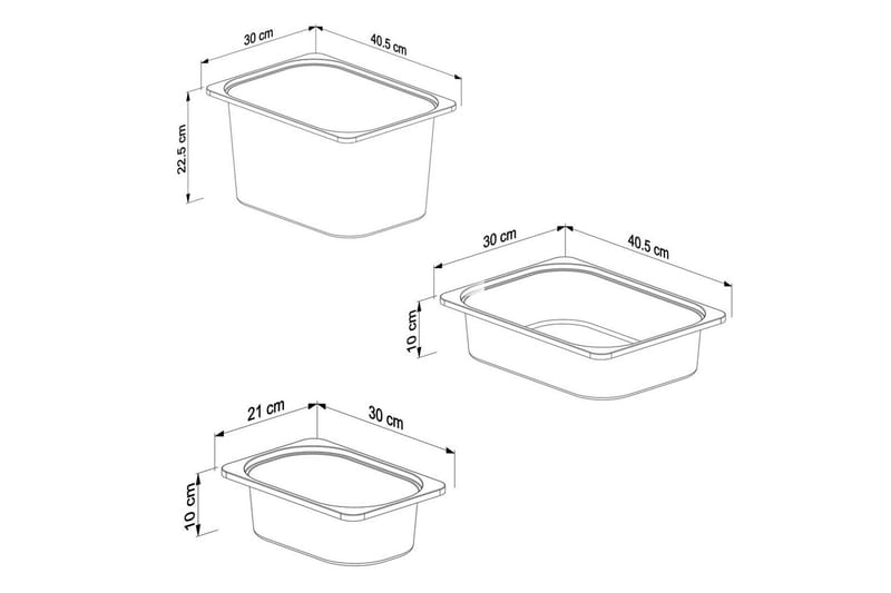 Flerbruks Kapasitetskap Kjerne (69,5 x 109 x 30 cm) Eik / Hvit - Eik / Hvit - Oppbevaring - Oppbevaring til småting - Oppbevaringsbokser