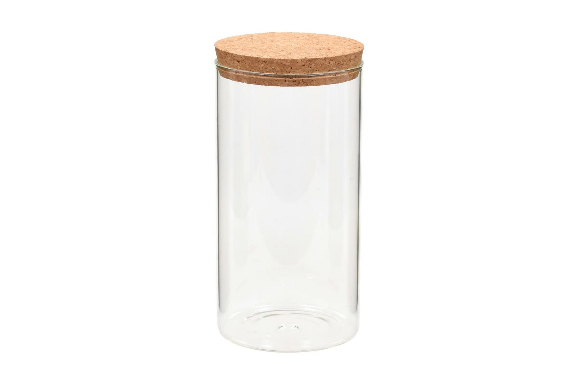 Glasskrukker med kork 6 stk 1100 ml - Oppbevaring - Oppbevaring til småting - Oppbevaringskrukke