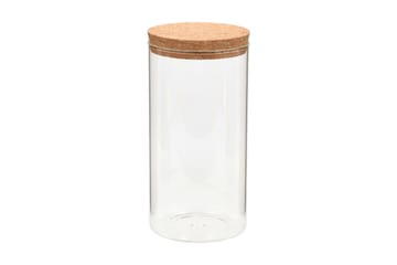 Glasskrukker med kork 6 stk 1100 ml - Oppbevaring - Oppbevaring til småting - Oppbevaringskrukke