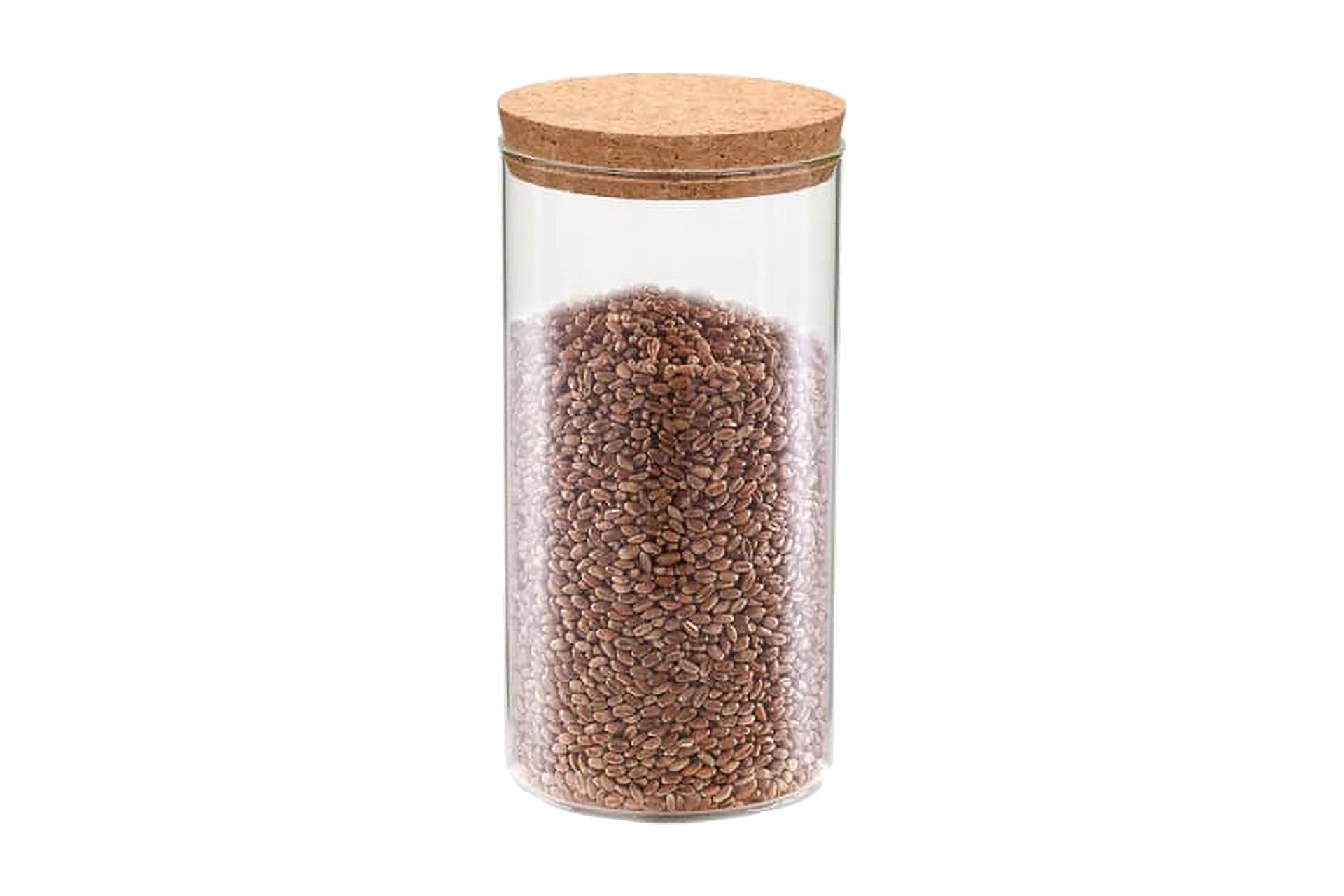 Glasskrukker med kork 6 stk 1100 ml - Oppbevaring - Oppbevaring til småting - Oppbevaringskrukke