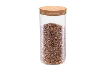 Glasskrukker med kork 6 stk 1100 ml - Oppbevaring - Oppbevaring til småting - Oppbevaringskrukke