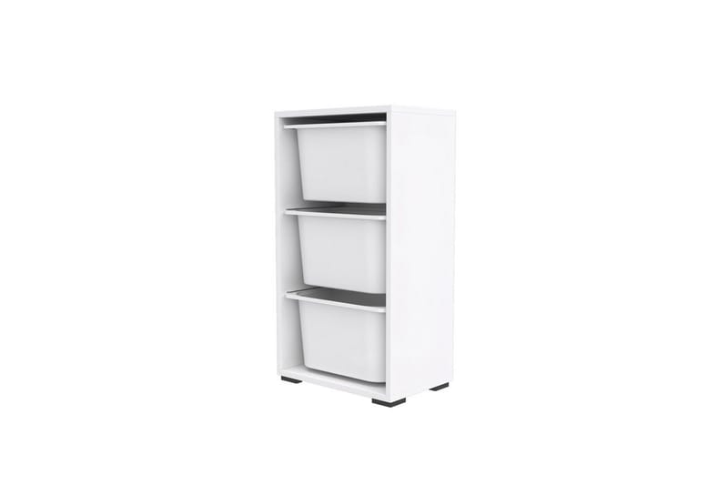Kelix Oppbevaringsbokser 45 cm - Hvit - Oppbevaring - Oppbevaring til småting - Oppbevaringsbokser