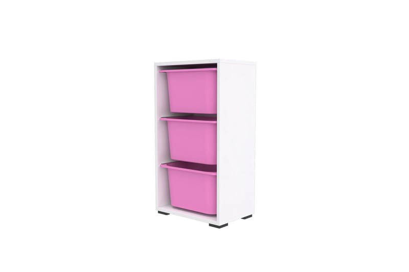 Kelix Oppbevaringsbokser 45 cm - Hvit - Oppbevaring - Oppbevaring til småting - Oppbevaringsbokser