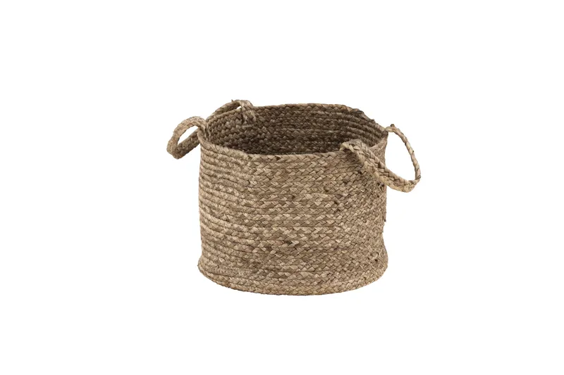 Bhopal Kurv Rund - Svart - Oppbevaring - Oppbevaring til småting - Kurver - Flettet kurv & rottingkurv