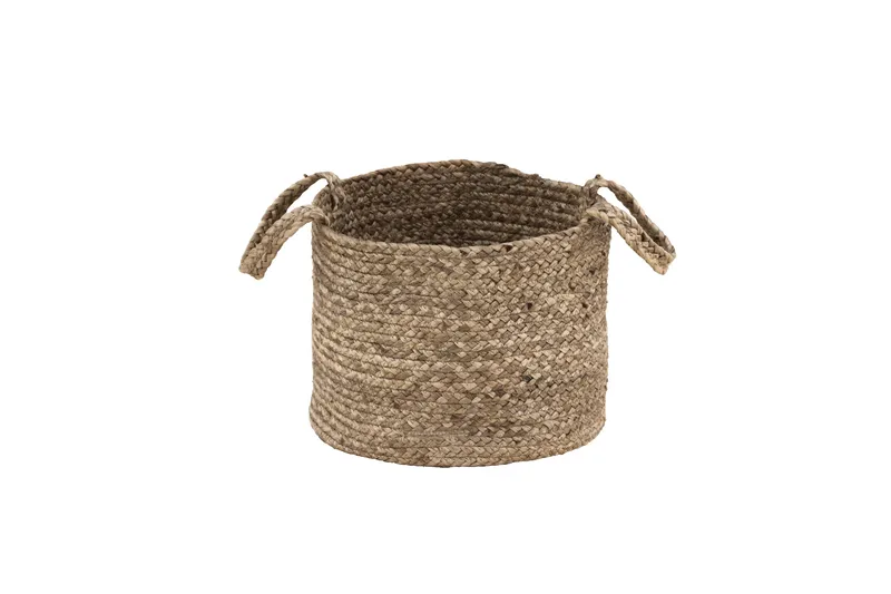 Bhopal Kurv Rund - Svart - Oppbevaring - Oppbevaring til småting - Kurver - Flettet kurv & rottingkurv