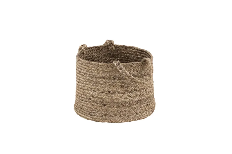 Bhopal Kurv Rund - Svart - Oppbevaring - Oppbevaring til småting - Kurver - Flettet kurv & rottingkurv