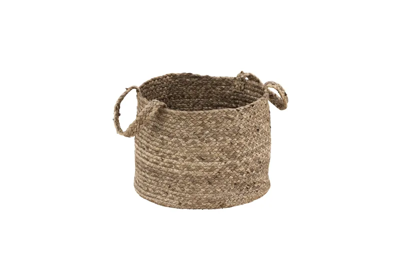 Bhopal Kurv Rund - Svart - Oppbevaring - Oppbevaring til småting - Kurver - Flettet kurv & rottingkurv