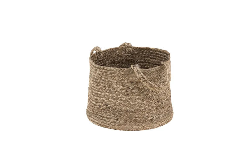 Bhopal Kurv Rund - Svart - Oppbevaring - Oppbevaring til småting - Kurver - Flettet kurv & rottingkurv