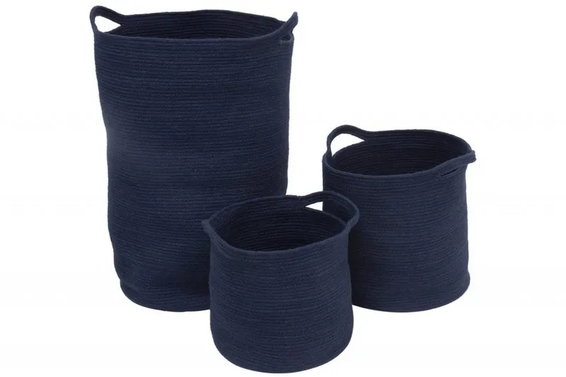 Blaise Kurv 3-sett, Marineblå