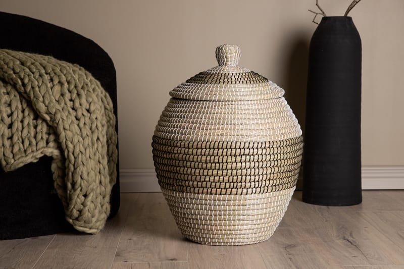 Chennai Kurv - Natur - Oppbevaring - Oppbevaring til småting - Kurver - Flettet kurv & rottingkurv