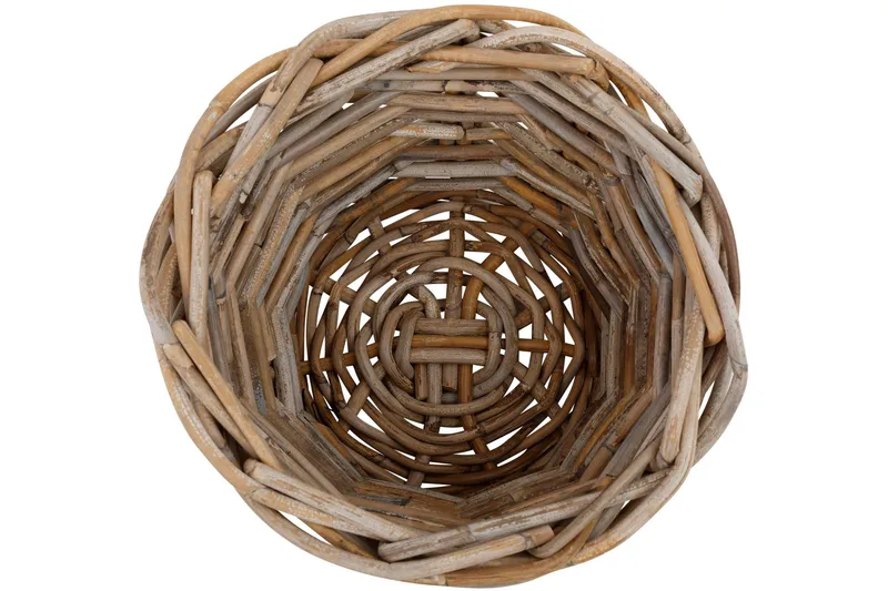 Epinal Kurvsett - Grå - Oppbevaring - Oppbevaring til småting - Kurver - Flettet kurv & rottingkurv