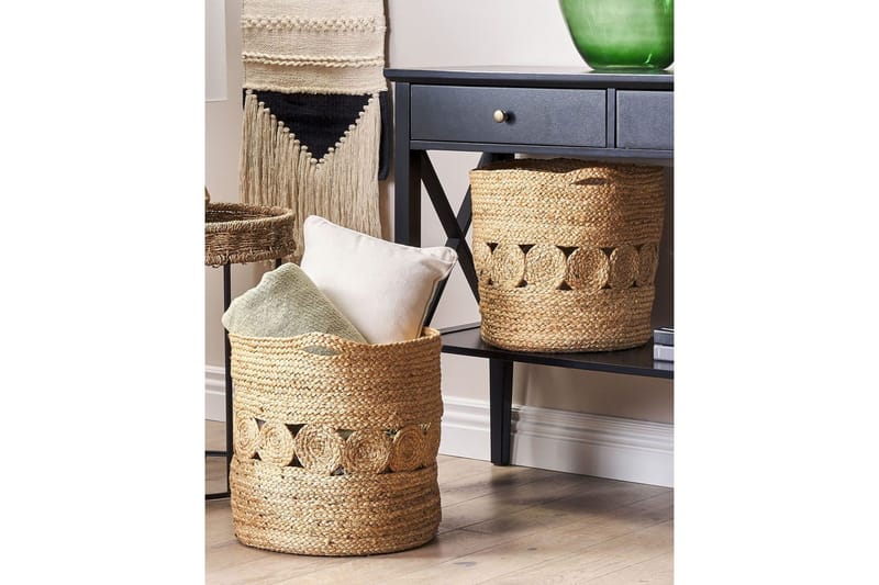 Kurv Alang sett á 2 - Oppbevaring - Oppbevaring til småting - Kurver - Flettet kurv & rottingkurv