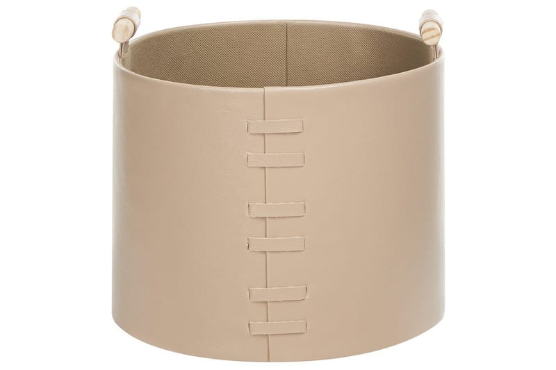 Kurv Aram sett med 3 Beige - Beige - Oppbevaring - Oppbevaring til småting - Kurver - Flettet kurv & rottingkurv